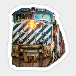 Locomotive in Canada Sticker